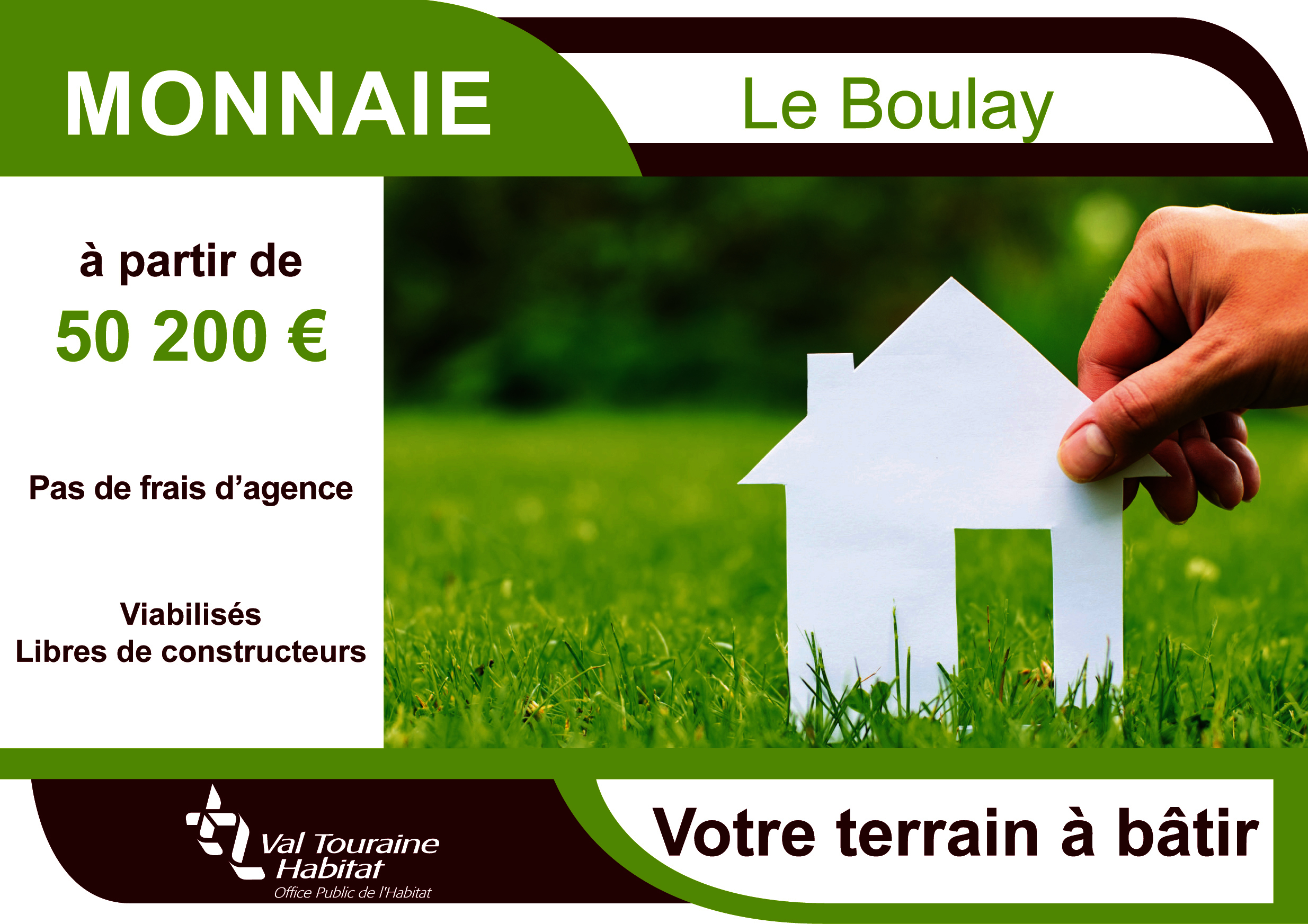 Plaquette de Monnaie-Le Boulay