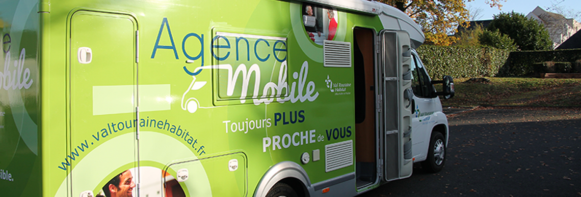 l'agence mobile de Val Touraine Habitat