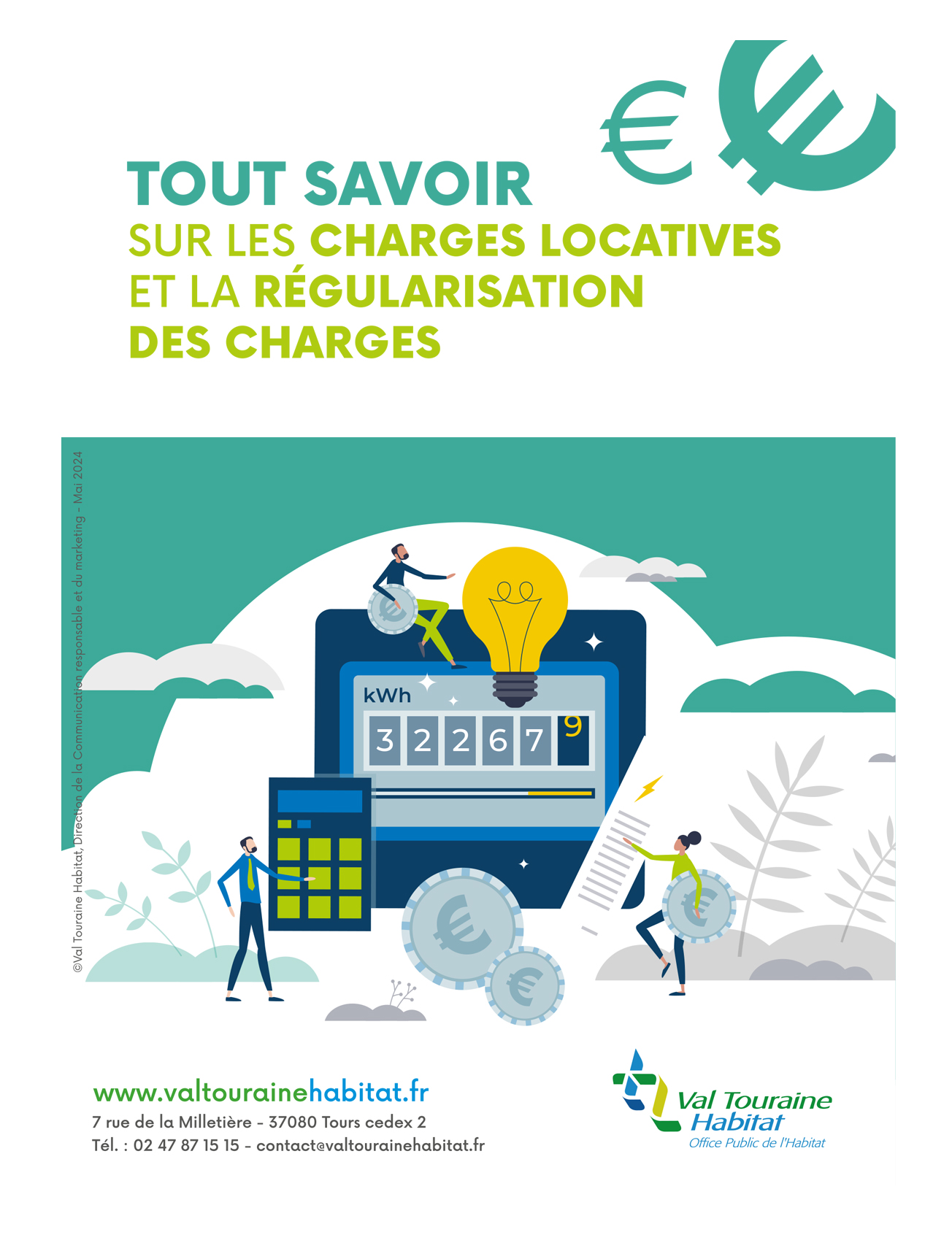 Flyer sur explication sur la régul de charges 