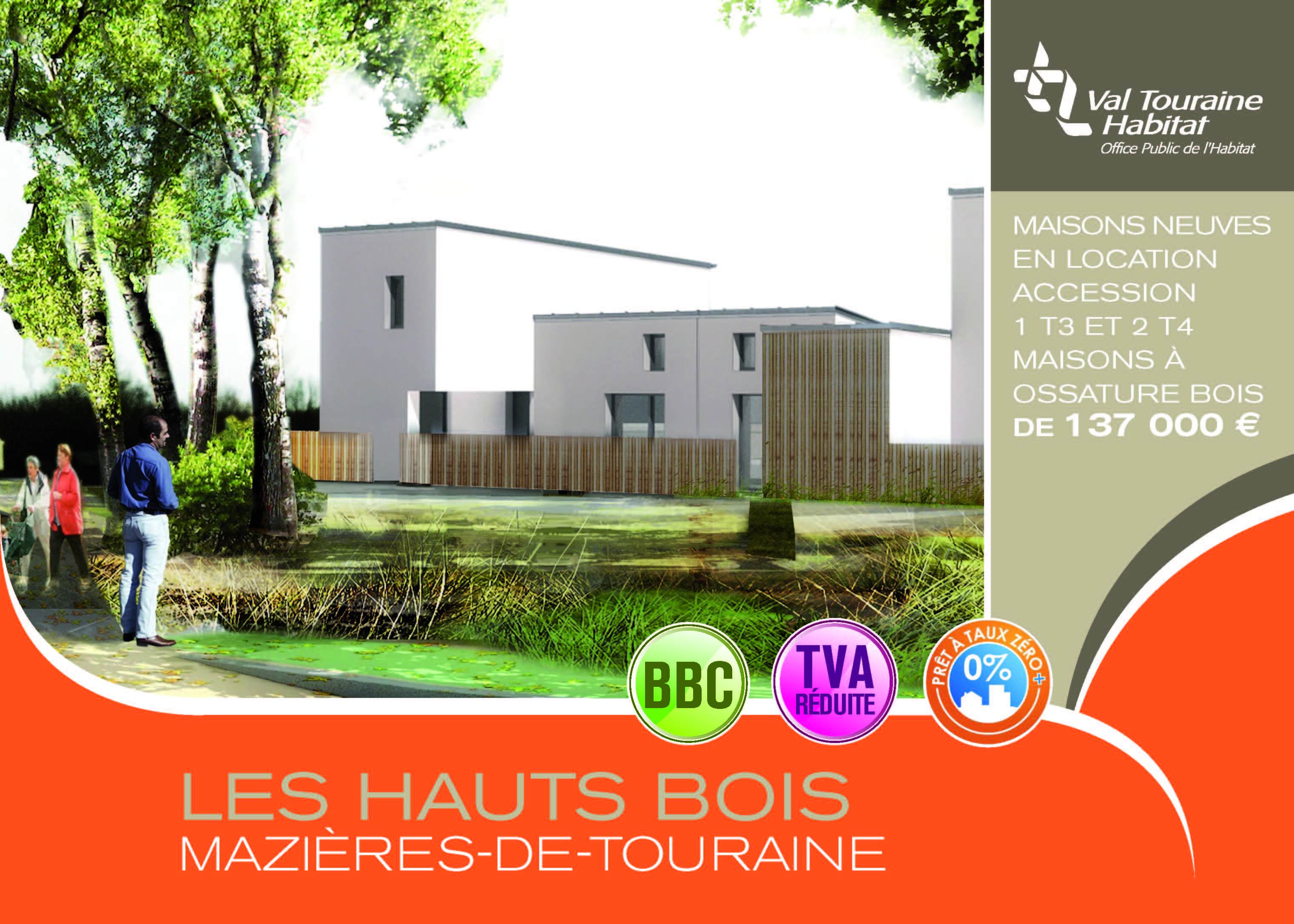 Plaquette de Mazi&egrave;res-Les Hauts Bois