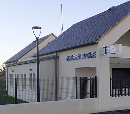 Remise des clés à la nouvelle Gendarmerie de L’Île-Bouchard