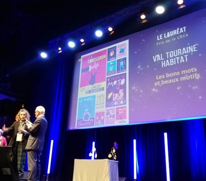 Val Touraine Habitat récompensé pour sa campagne de communication
