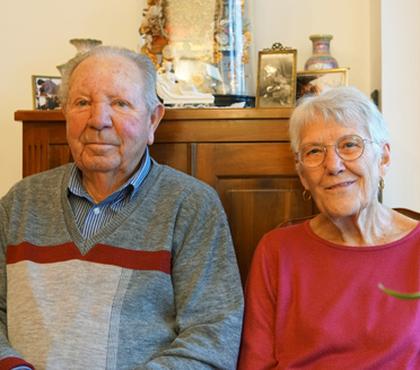 Rencontre avec Mme et M. Bechereau, nouveaux habitants de la résidence «Îlot Gratias».