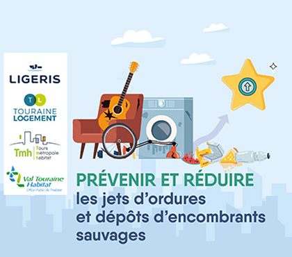 Appel à manifestation d'intérêt : prévenir et réduire les jets d’ordures par les fenêtres et dépôts d’encombrants sauvages